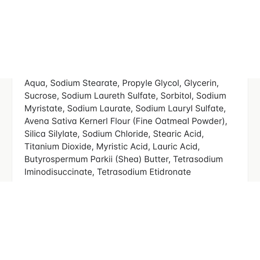 Eucalyptus & Mint Oatmeal Shea Butter Soap.