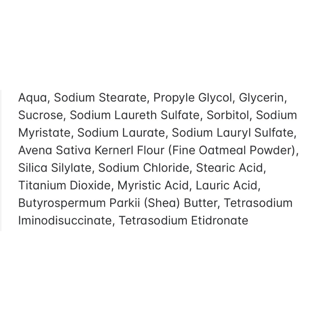 Lavender Infused Oatmeal Shea Butter Massage bar Soap.