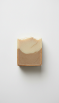 Artisan soap bar with exfoliating seeds