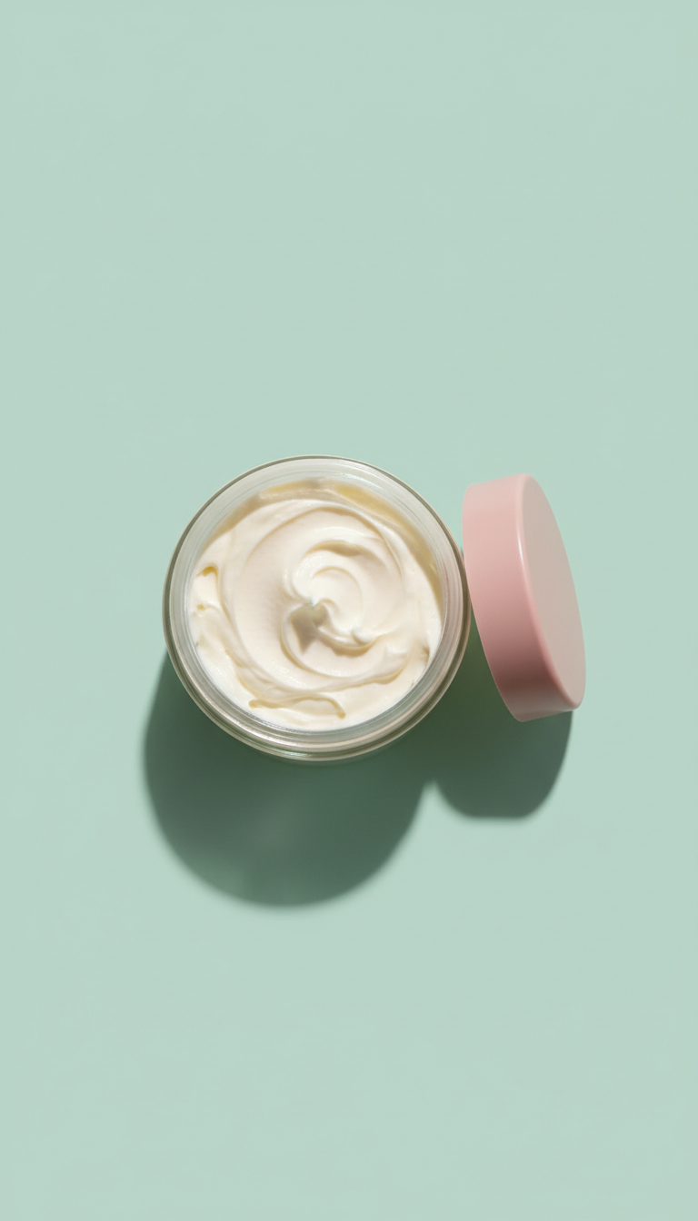 Shea Body Butter Jar Texture Reveal