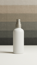 Matte glass room and linen spray